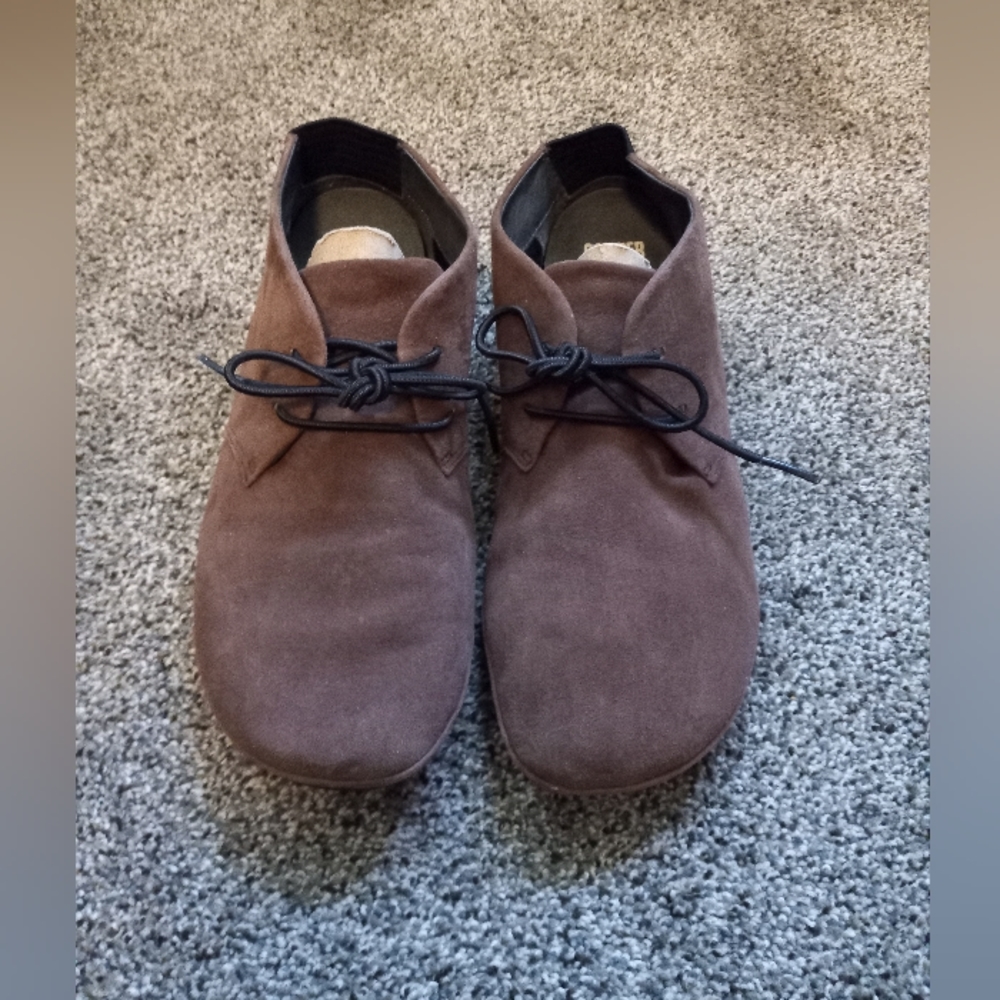 Camper Right Nina Lace up Suede Shoes sz 40 / 10 brown